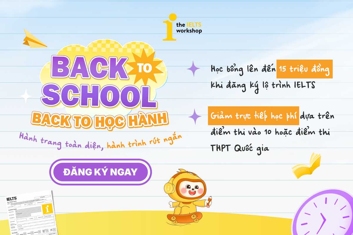 Back to school: Hành trang toàn diện - Hành trình rút ngắn