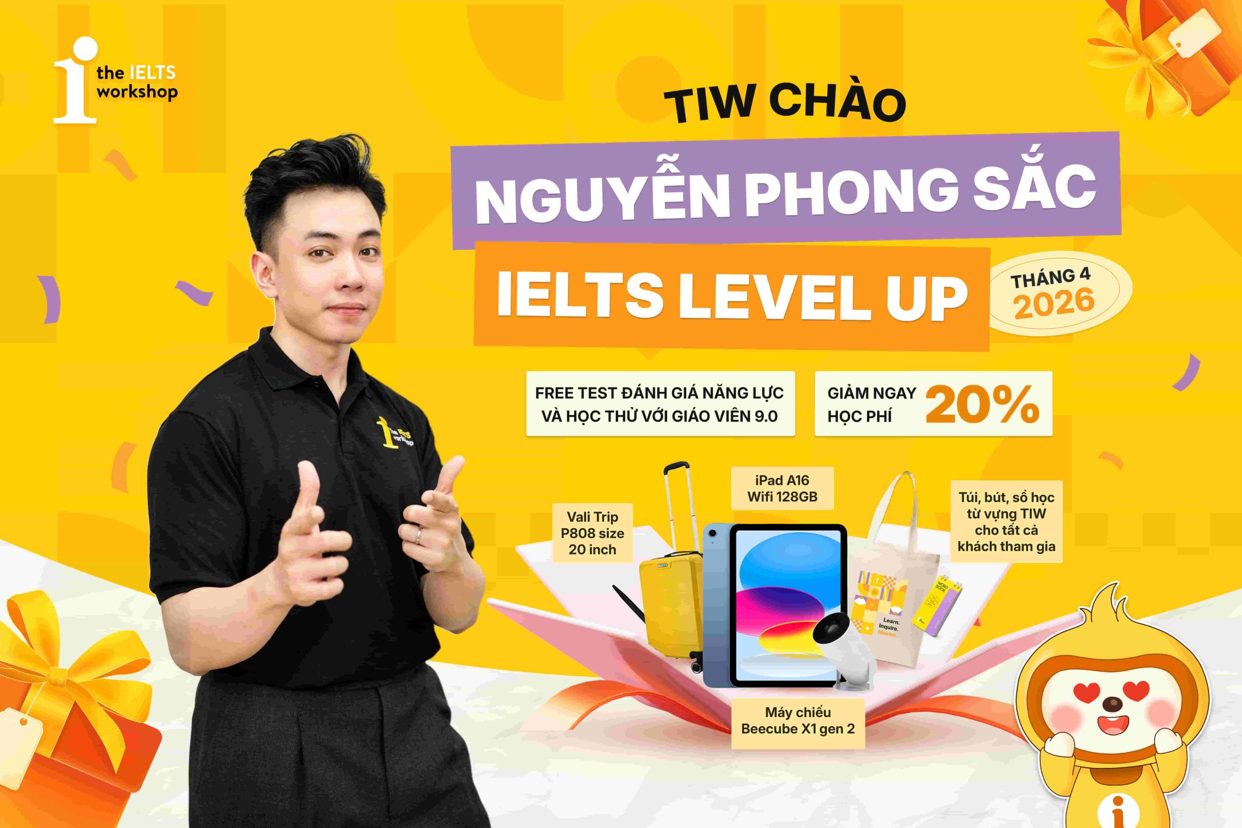 khai trương The IELTS Workshop Nguyễn Phong Sắc