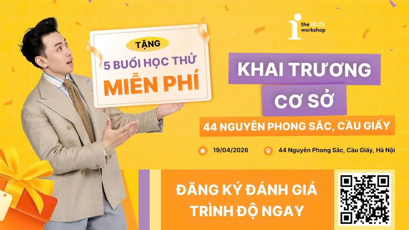 Khai trương The IELTS Workshop Nguyễn Phong Sắc