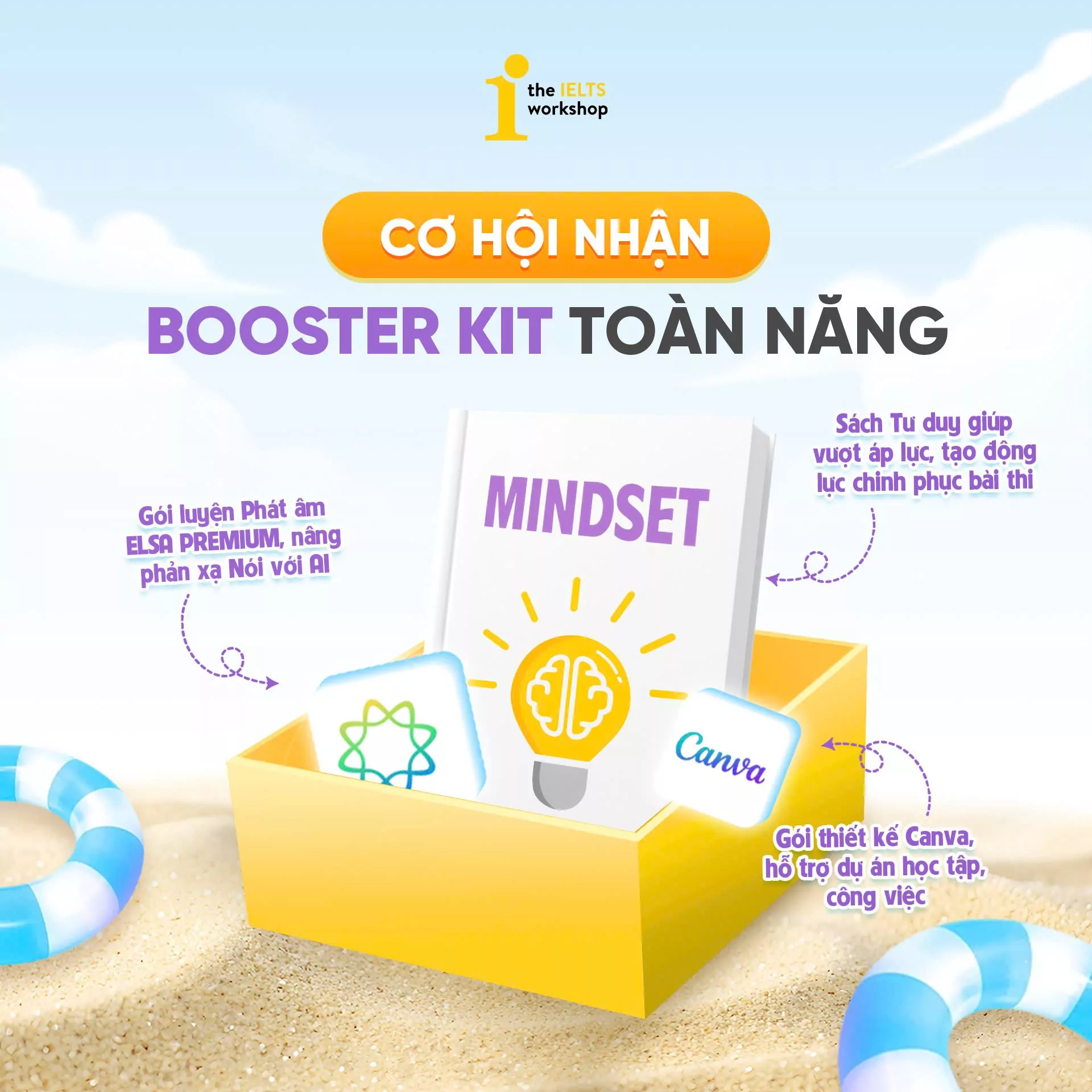 Bộ quà tặng Booster Kit tại The IELTS Workshop