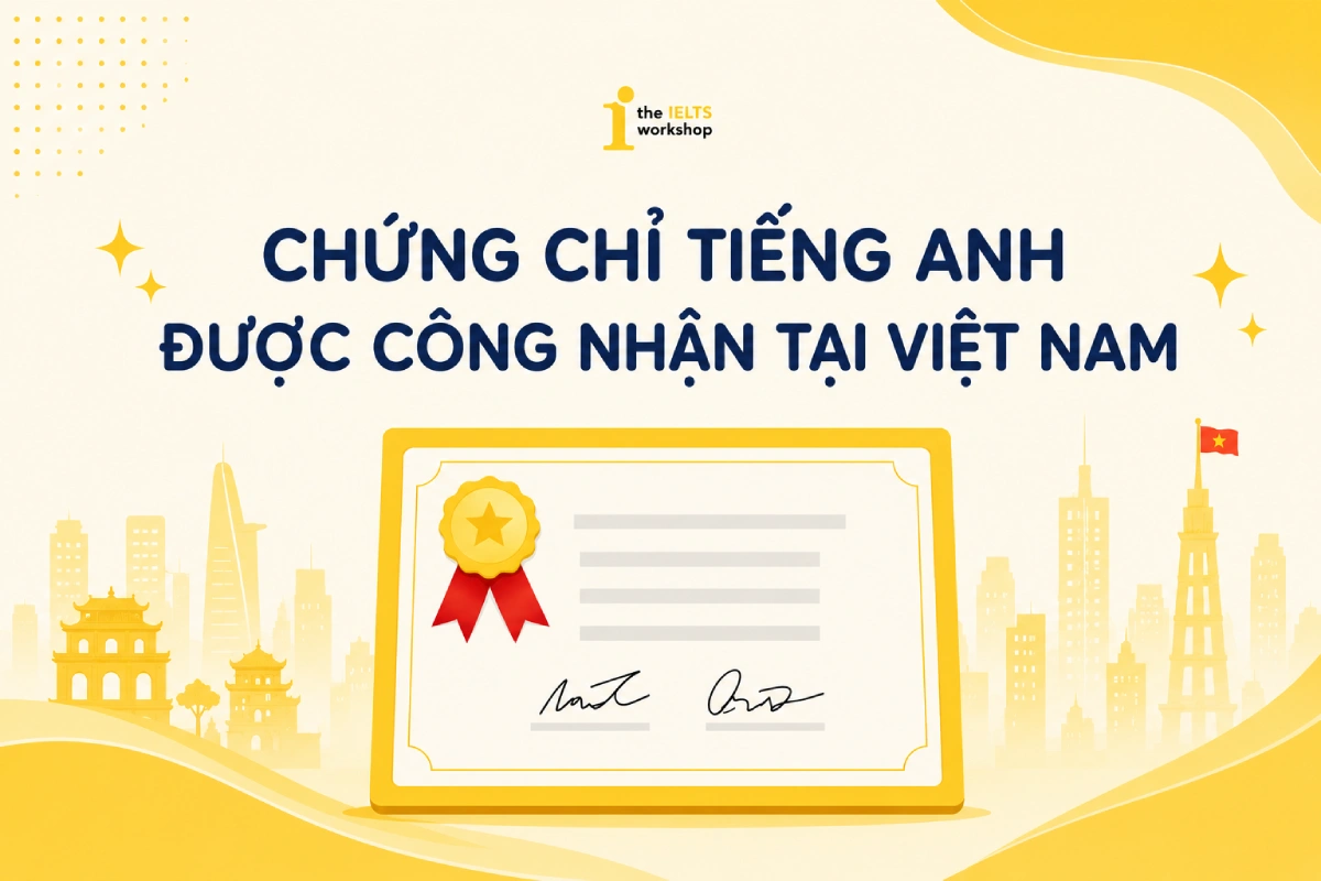 chứng chỉ tiếng anh