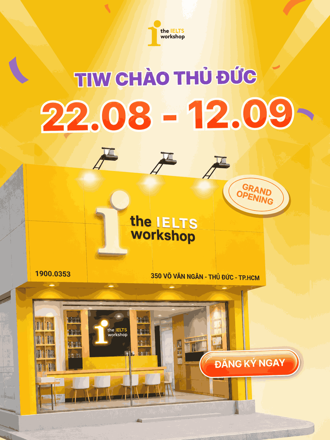khai trương The IELTS Workshop Thủ Đức
