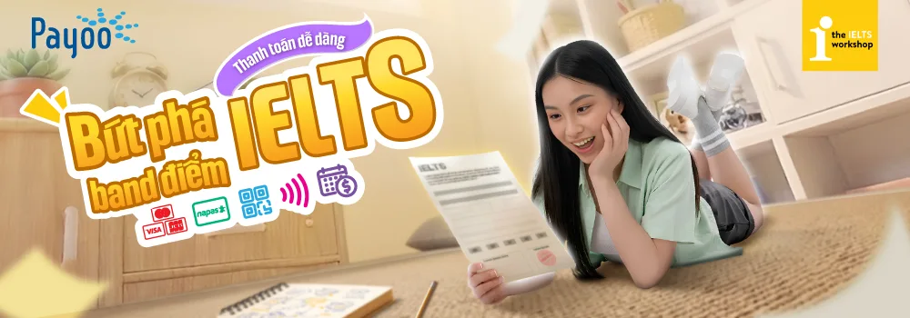 payoo trả góp học phí IELTS